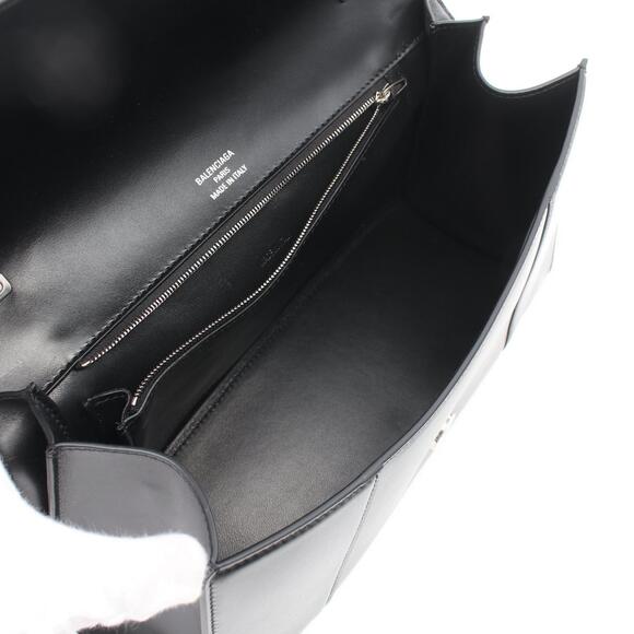 Balenciaga Hourglass handbag black leather - Picture 3 of 7